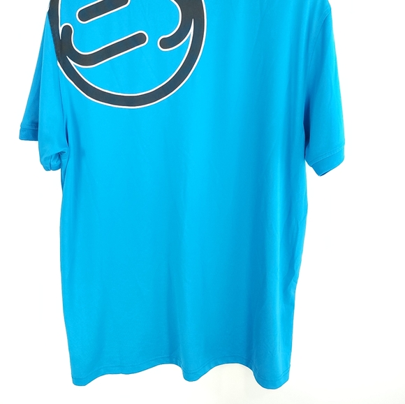 IJP Golf Polo Shirt Men's XL Blue Design by Ian Poulter Distressed - Picture 7 of 9